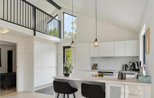 Kitchen, Gorgeous Home In Stege With Wifi in Stege