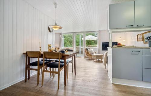 kuhinja, Holiday Home Fyrvej Rømø Iii in Bolilmark