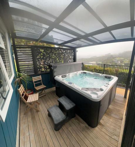 ทัศนียภาพภายนอกโรงแรม, Coromandel Seaview Motel in โคโรแมนเดล