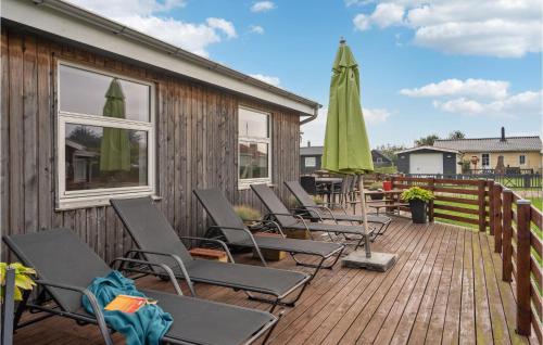 Garden, Four-Bedroom Holiday Home In Haderslev in Diernaes