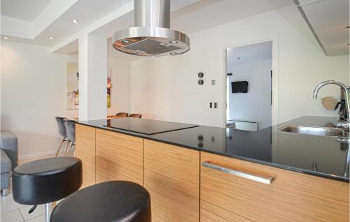 Kitchen, 1 Bedroom Nice Apartment In Idestrup in Idestrup
