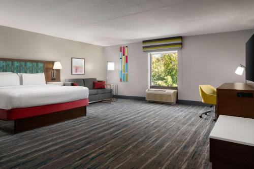 1 king bed, 1 sofa bed