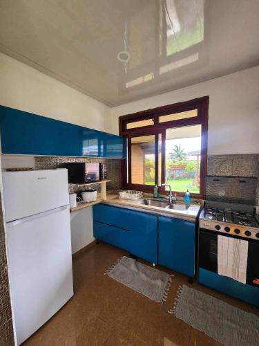 Kjøkken, Te Ika Nui Lodge in Taravao