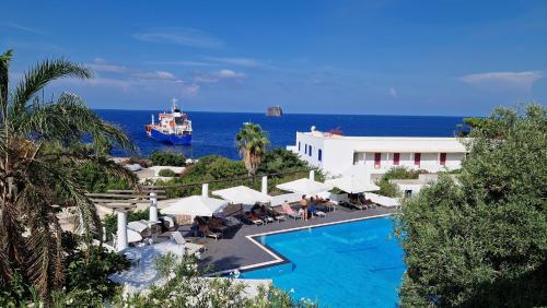Úszómedence, La Sirenetta Park Hotel in Stromboli