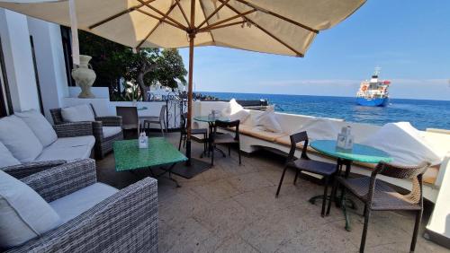 Kilátás, La Sirenetta Park Hotel in Stromboli