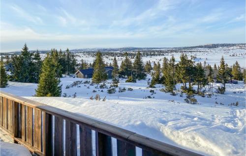 景觀, 5 Bedroom Gorgeous Home In Sjusjøen in 斯幽斯耶恩