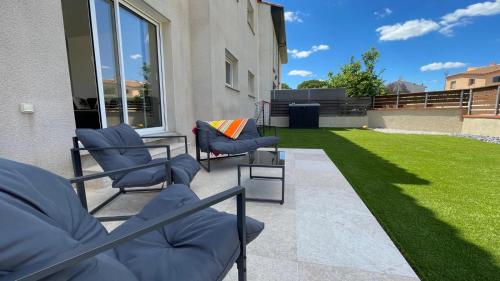 Le Cabes - Climatisation - BBQ -Terrasse & Jardin- Free Parking 2 places-WIFI - Télétravail - SudSéjourConciergerie, Cabestany (fotografie 6)