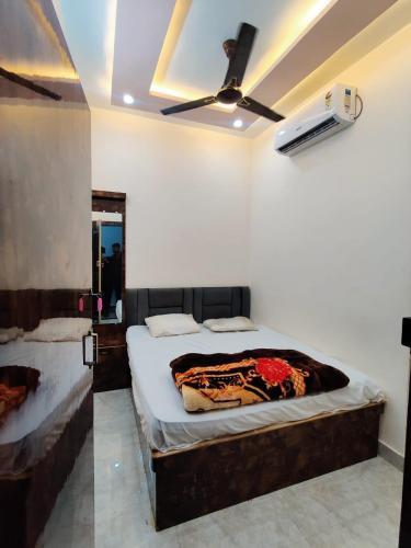 1 double bed