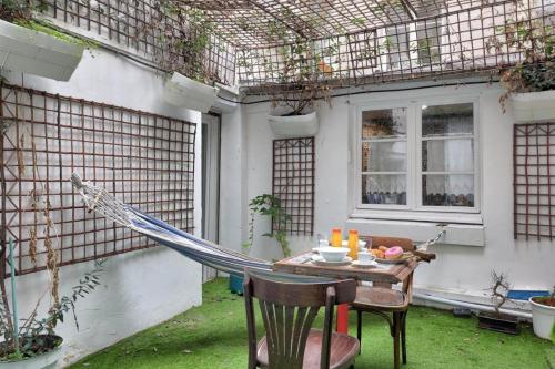 Paris Maison Lombards Terrasse Paris 