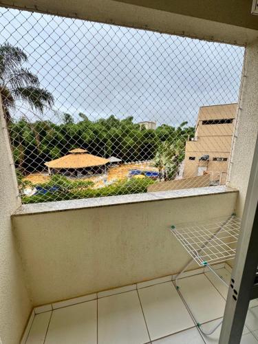 陽台/露台, Caldas Novas, Golden Dolphin Grand Hotel, Suíte Aconchegante, AP 003 (Caldas Novas, Golden Dolphin Grand Hotel, Suite Aconchegante, AP 003) in 弗朗卡鎮
