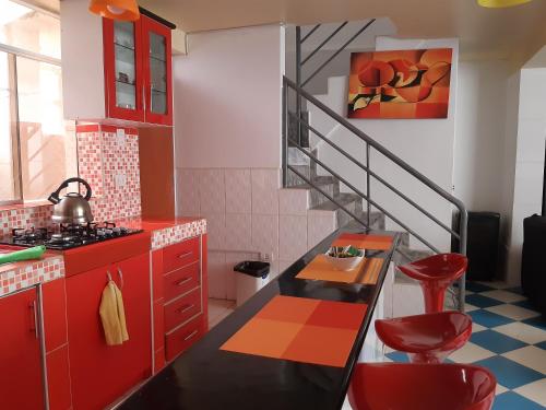 Departamento moderno acogedor para 9 personas transporte incluido en Cusco