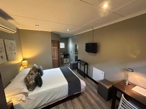 1 double bed