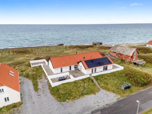 Exterior view, Pool And Activity House With A 180-Degree View Of The North Sea, Located At Lild Strand in Lild Strand