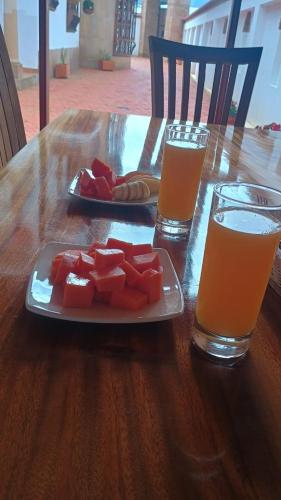 Food and beverages, Hotel Santa Barbara Sachica in Villa De Leyva
