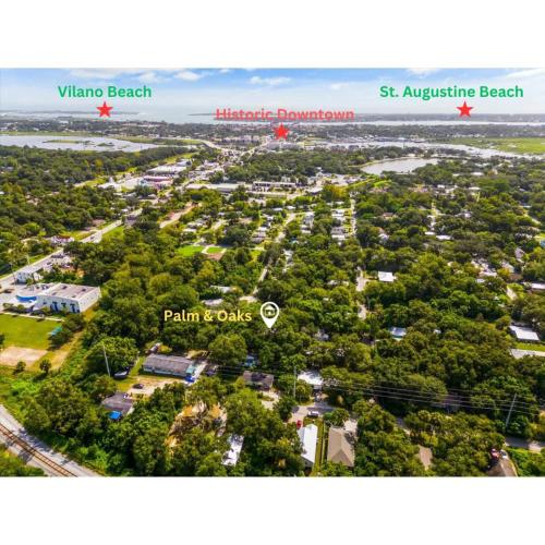 Historic Lux - PALM & OAKS Escape in St. Augustine, USA