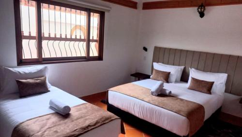 Triple Room room in Hotel Santa Barbara Sachica