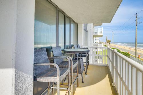 Community Pool and Ocean Views Flagler Beach Condo! in Flagler Beach, USA
