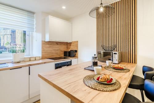 مطبخ, Luxurious One Bedroom Apartment in Craigie