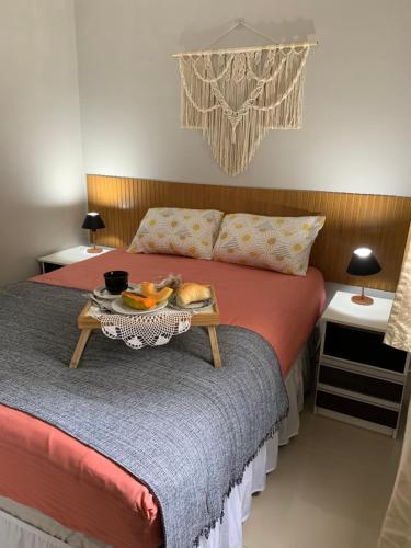 Apartamento na praia com Ar Condicionado