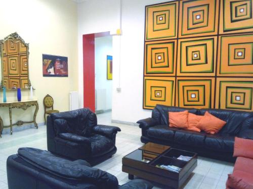 Lobby, Litus Roma Hostel in Rome