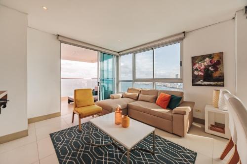 Exclusivo penthouse con vistas incomparables al mar en Bocagrande