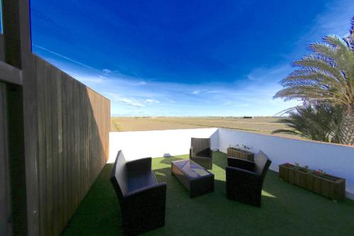 Erkély/terasz, Hotel Mas Prades in Deltebre