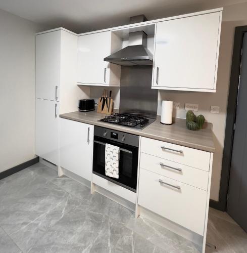 Kitchen, Ultra Modern large 4 bed executive home Durham in Plawsworth