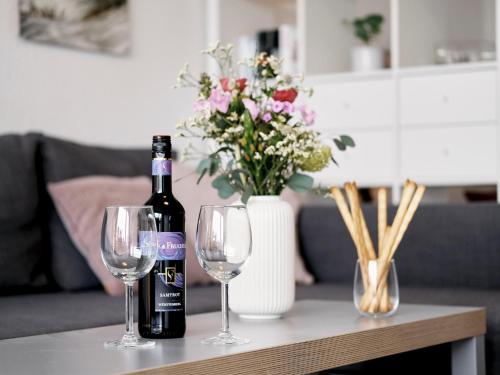 Küstenliebe -mit traumhaftem Meerblick und Balkon