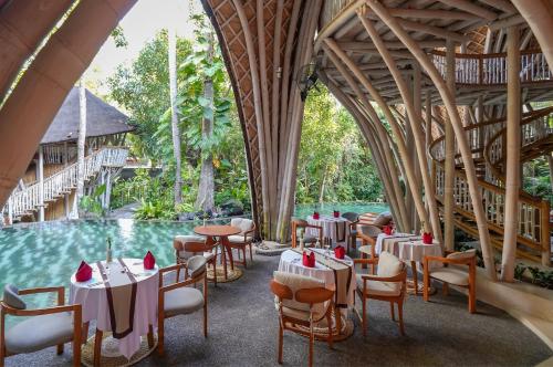 Restaurant, Ulaman Eco Luxury Resort in Tabanan