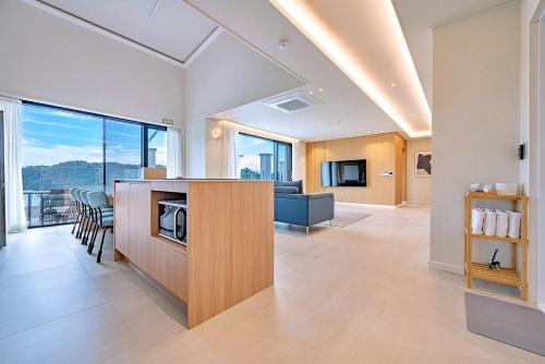 Yeosu Blau Pool Villa in Hwajeong-myeon