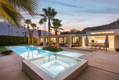 Zen Garden in Palm Springs, USA