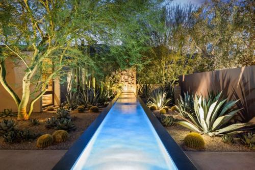 Zen Garden in Palm Springs, USA
