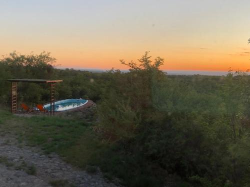 Úszómedence, Púrpura Atardecer Hermosa casa de montaña (Purpura Atardecer Hermosa casa de montana) in San Javier