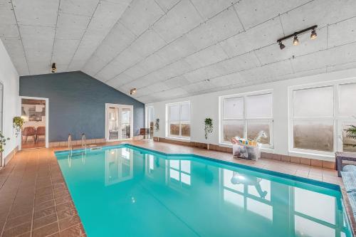 Exterior view, Pool And Activity House With A 180-Degree View Of The North Sea, Located At Lild Strand in Lild Strand