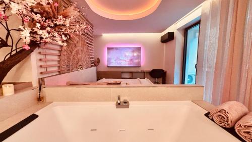 Blossom Suite-Hyper centre Jacuzzi Balcon clim, Lyon (photo 10)