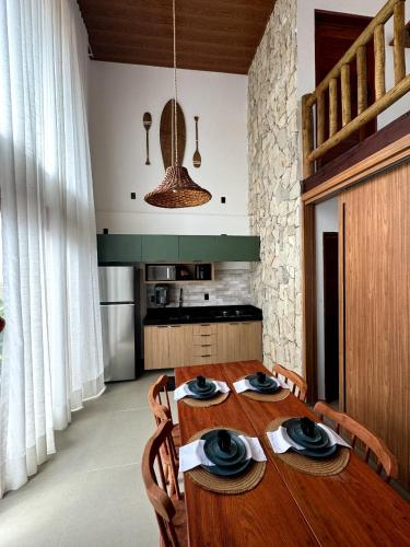 Kitchen, Malie Bangalo - Alagoas in Barra De Santo Antonio