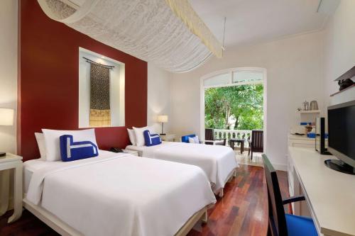 Garden Wing Twin room in Homm Souvannaphoum Luang Prabang part of Banyan Group