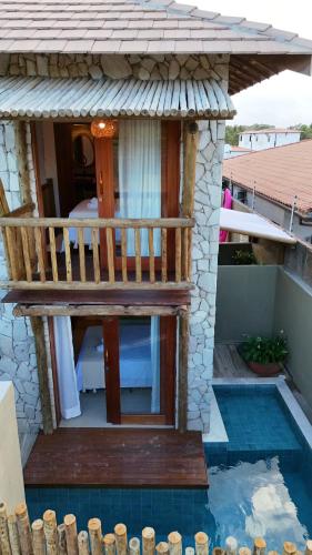 Exterior view, Malie Bangalo - Alagoas in Barra De Santo Antonio