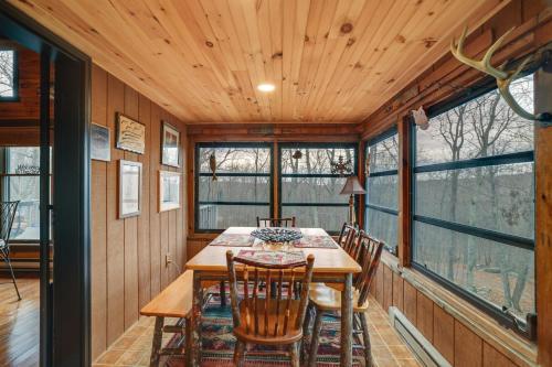 Secluded Cresco Cabin with Deck and Forest Views! in Cresco, USA