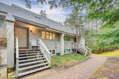 Cozy Bretton Woods Ski-InandSki-Out Condo with Deck! Cozy Bretton Woods Ski-InandSki-Out Condo with Deck!