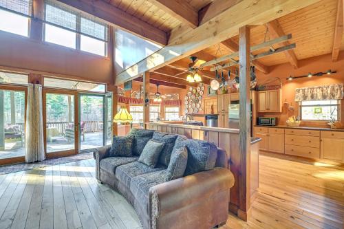Fire Pits, Deck and Views Catskills Home! in Round Top, USA