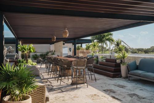 Séjour haut de gamme dans loasis verdoyante dAWA in Playa del Carmen, Mexico