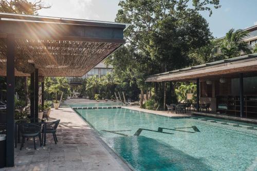 Séjour haut de gamme dans loasis verdoyante dAWA in Playa del Carmen, Mexico