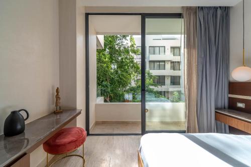 Lux 2BR with Rooftop Pool, Spa, Gym, Kids Playroom #229 in Tulum, Mexico