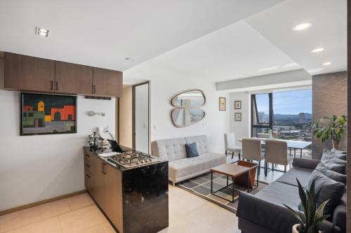 Departamento Nuevo de Lujo en zona Angelopolis in El Gallinero, Mexico