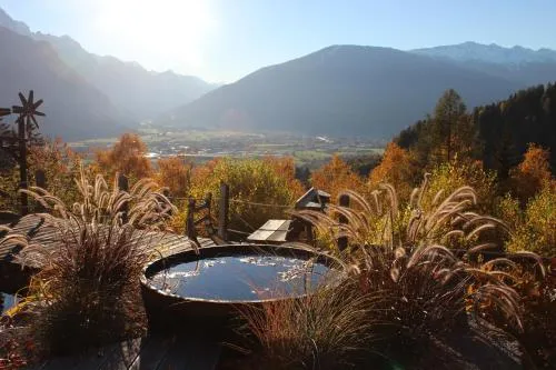 Panoramablick Osttirol in Lienz, Österreich