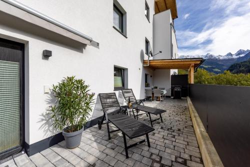 Rõdu/terrass, Apartment Naturnah in Kauns
