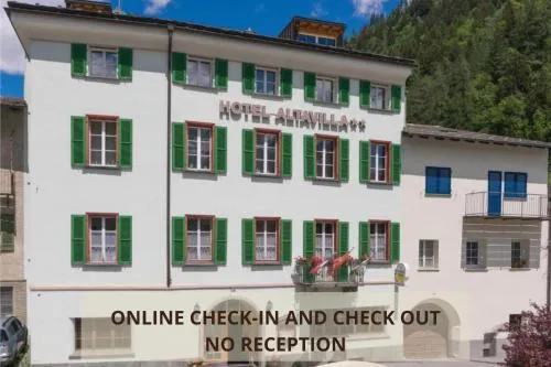 Altavilla, Self Check-In in Poschiavo, Schweiz