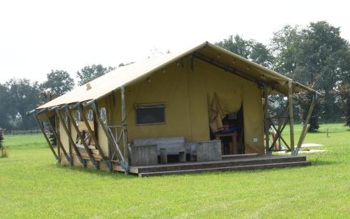 Viesnīcas āriene, Glampingtent 6 persoons Lindershoeve Bergeijk in Bergeijk