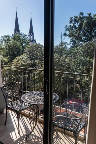 Varanda/terraço, HOTEL CITY in Posadas